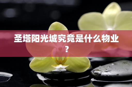 圣塔阳光城究竟是什么物业？